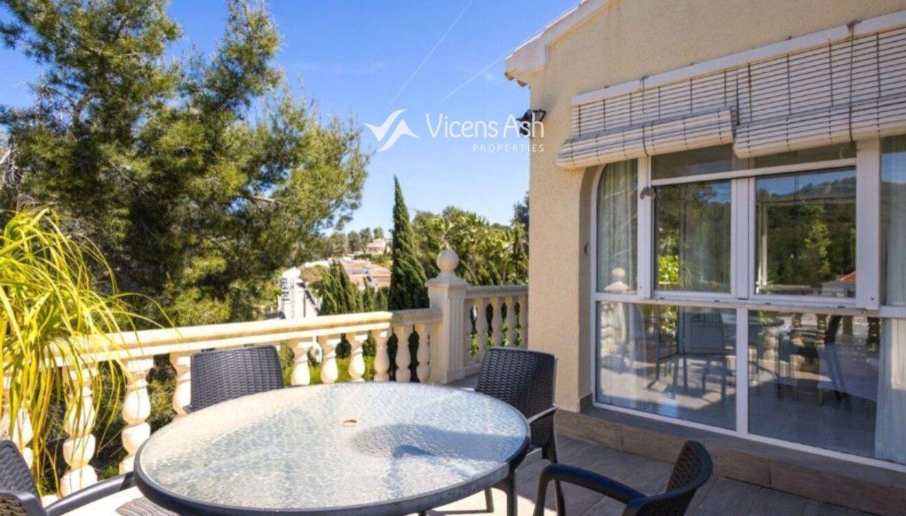 Zona exterior con vistas